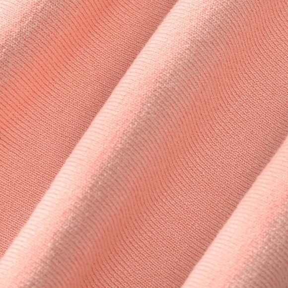 Double-Breasted Long-Sleeve Pink Dress - Picture 8 of 9